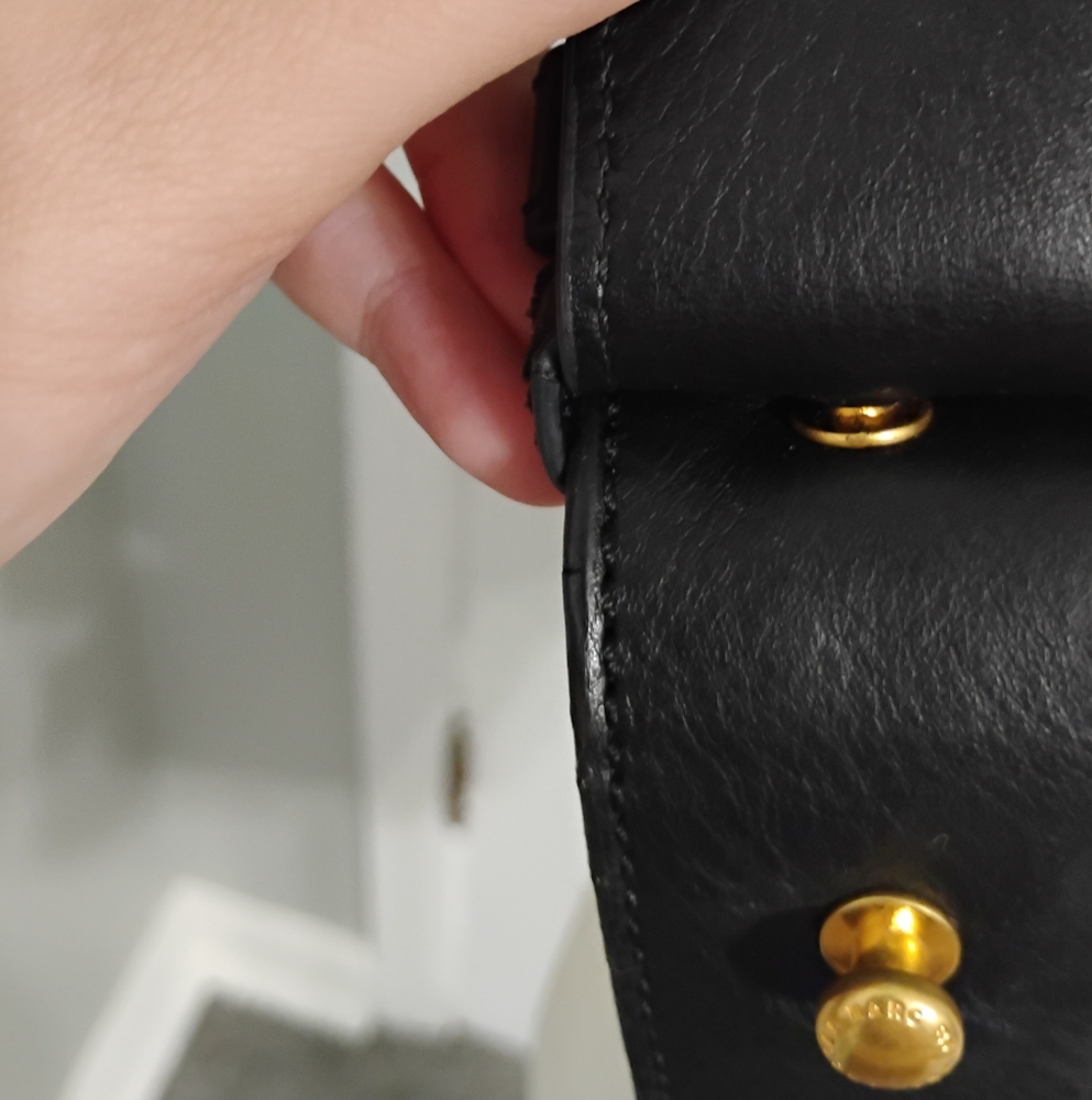 Marc Jacobs Standard Issue Workwear Cow Leather Crossbody Bag Purse One Size - Picture 7 of 12